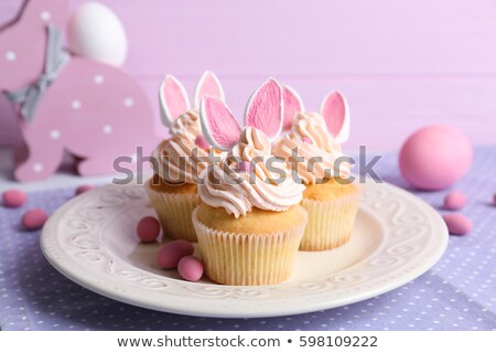 Stock fotó: Easter Cupcake