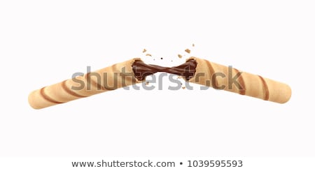 Foto stock: Chocolate Wafer Sticks