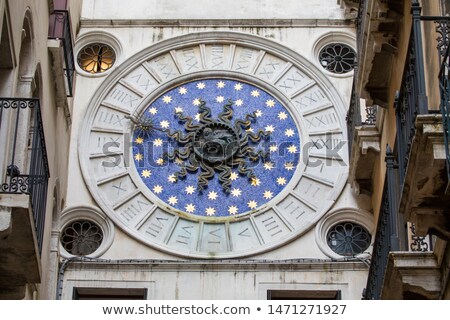 St Marks Clock Back ストックフォト © chrisdorney