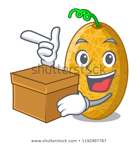 Stockfoto: Mascot Honeydew Melon