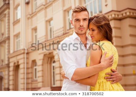 Foto stock: Man Protecting His Home