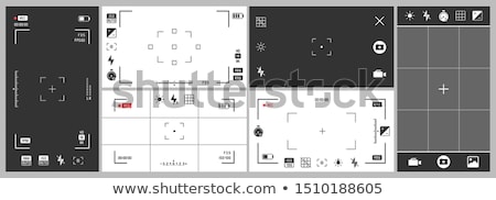 Stok fotoğraf: Composition With Photo Zoom Lenses