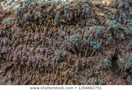 Stock photo: Cold Volcanic Flow In Detail