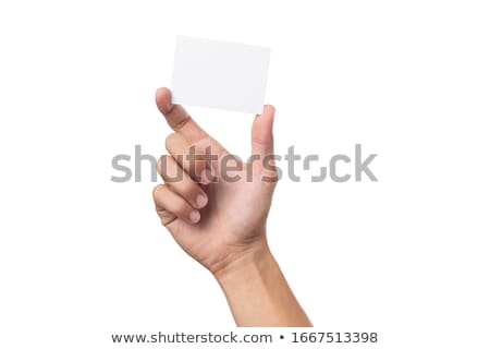 Stock photo: Young Man Holds A Business Presentation