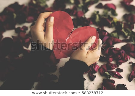 Zdjęcia stock: Woman Broken Heart