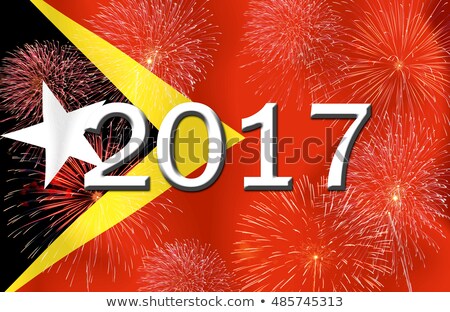 Stock photo: Flag Burning - East Timor