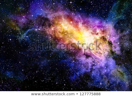 星空の深い宇宙空間ネブアルと銀河 ストックフォト © clearviewstock