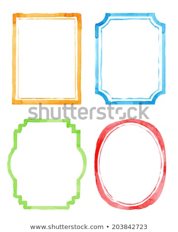 Stok fotoğraf: Watercolor Frame