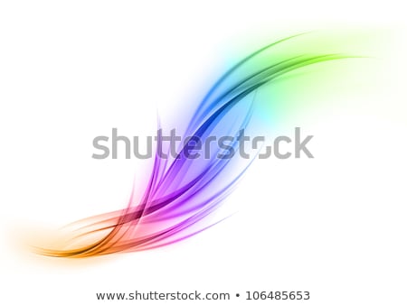 Abstract Artistic Creative Rainbow Wave Сток-фото © vlastas