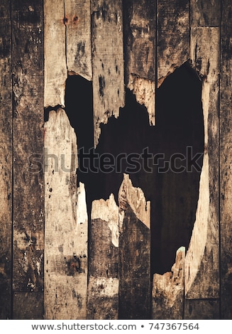 Wooden Floor With Hole In Zdjęcia stock © winnond
