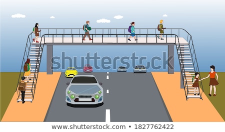 Stockfoto: Footbridge