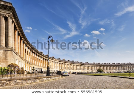 Stok fotoğraf: The Royal Crescent In Bath