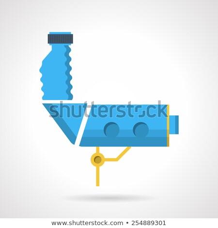 Stock fotó: Flat Vector Icon For Colposcope