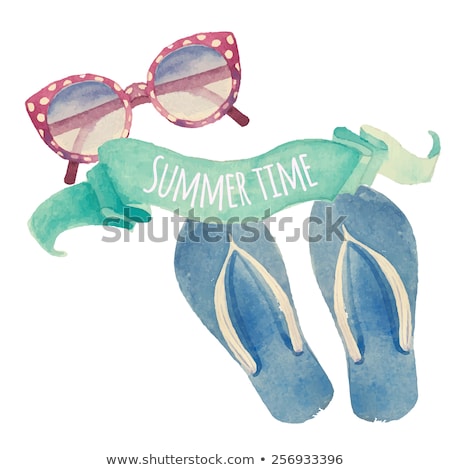 Stockfoto: Summer Time Sea Adventures Set Of Banners