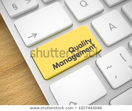 Сток-фото: Best Management - Message On The White Keyboard Button 3d