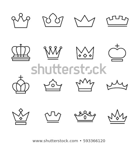 Stock photo: Royal Crown Icon Vector Outline Illustration