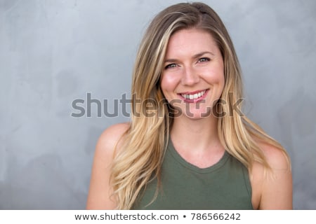 Stock fotó: Confident Young Blond Woman