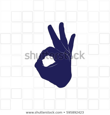 Stock photo: Hand Gesturing The All Right Symbol