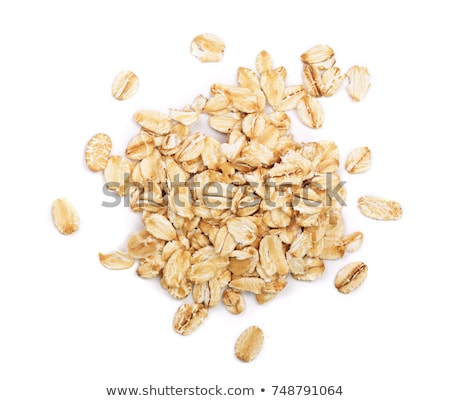 ストックフォト: Pile Of Oat Flakes