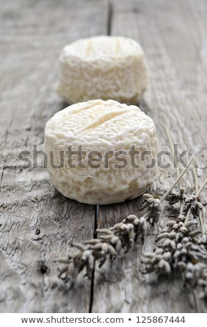 Stockfoto: Goat Cheese And Fresh Fig