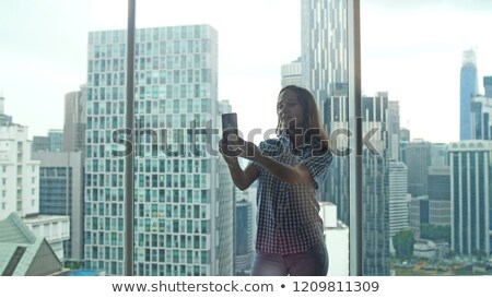 Stock photo: Pretty Woman Taking Urban Bath