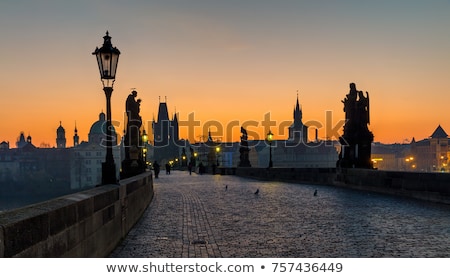 Foto stock: Panoramic View Of Prague