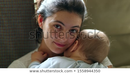 Сток-фото: Beautiful Baby On A Poor