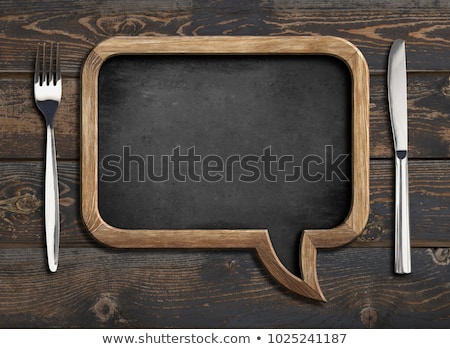 Stock photo: Menu Board