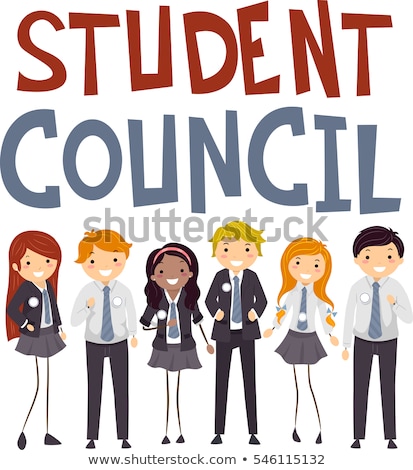 ストックフォト: Student Council Badge