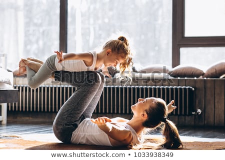 Stockfoto: Workout Girl Sports And Health Care Background