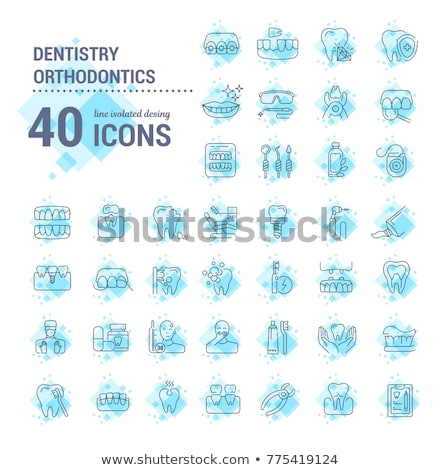 Stock fotó: Dental Services And Stomatology Infographics