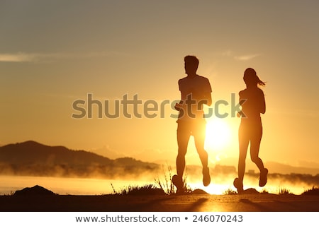 Stok fotoğraf: Sportsman Outdoors At The Beach