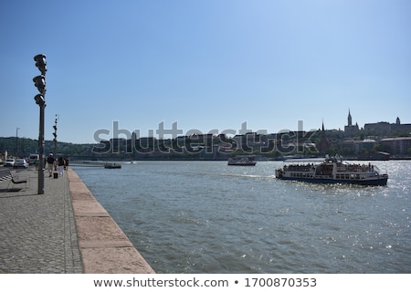 ストックフォト: Budapest Danube River Historic Waterfront Architecture Springtim