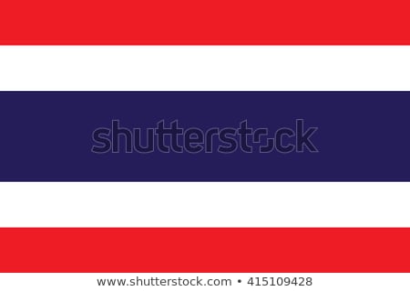 Foto stock: Flag Thailand