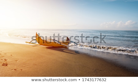 ストックフォト: Fisherman Boat In Bali