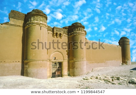 Stock photo: Qasr Al Hayr Al Sharqi Castle In The Syrian Desert