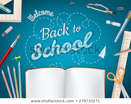 Foto stock: Welcome Back To School Eps 10