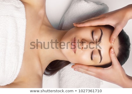 Stock foto: Face Massage