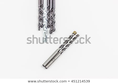 Stok fotoğraf: Set Of Different Tools Over White Background