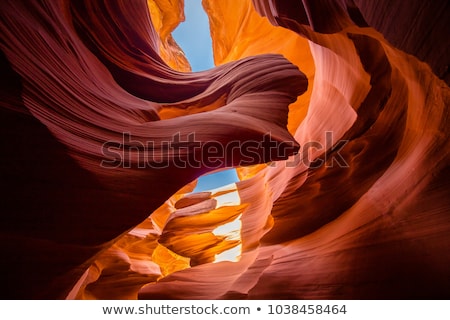 Stock fotó: Sandstone Formation In Antelope Canyon