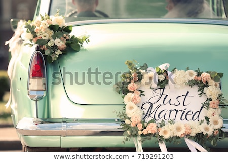 [[stock_photo]]: Wedding Car Decoration