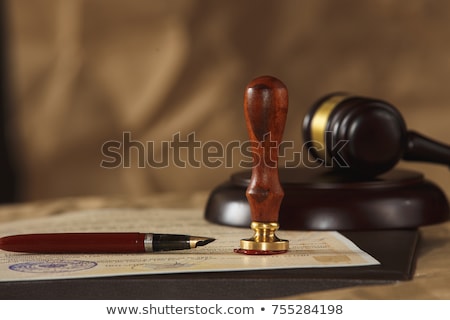 Foto stock: Erramientas · de · servicio · notarial