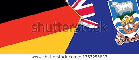 Zdjęcia stock: Germany And Falkland Islands Flags