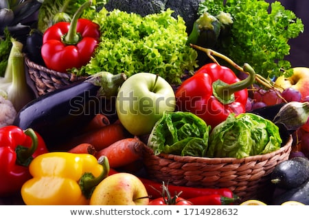 Stock photo: Assorted Raw Organic Vegetables