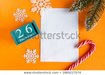Stock photo: Cubes Calendar 26th December