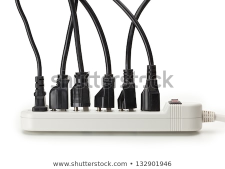 Foto stock: Power Outlet Cord