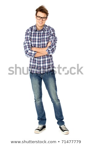 Stock photo: Casual Teen Male Full Body