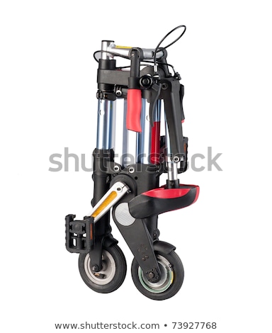 Foto stock: Nice And Convenience Portable And Foldable Bicycle