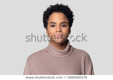 [[stock_photo]]: Teenage Girl Short Hair Headshot