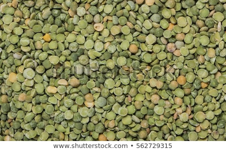 Stockfoto: Green Dry Purified Peas Macro Background